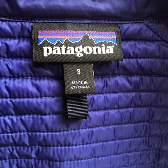 Patagonia Vosque 3-in-1 Parka Coat Jacket W/Liner Women's Size Small Navy Blue - Picture 4 of 10